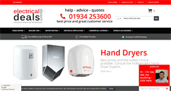 Desktop Screenshot of electricaldealsdirect.co.uk